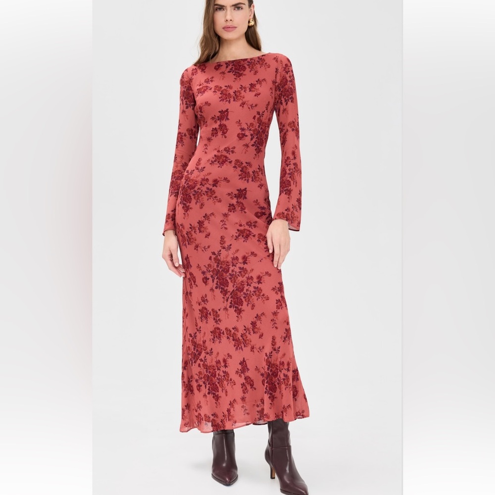 NWT Reformation Esra Dress in Clarette
